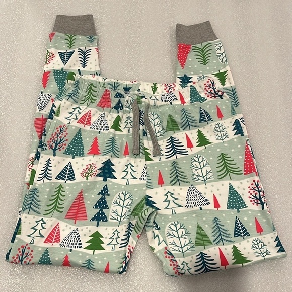 🆕 Honest Baby Clothing 100% Organic Cotton Christmas Tree 2 Piece PJ Set Size M - Picture 5 of 8